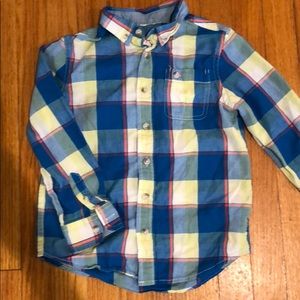 Cat and jack size 6/7 boys flannel